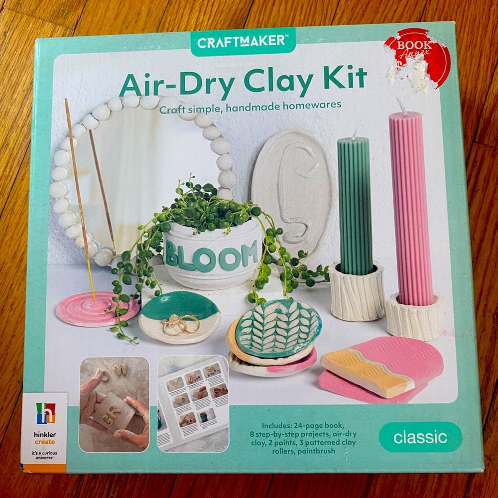 *BRAND NEW* Craft Maker Classic Air Dry Clay Craft Kit by Gabi Braga